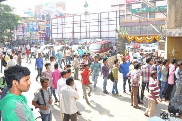 Bandipotu Movie Hungama at Sandhya Theatre